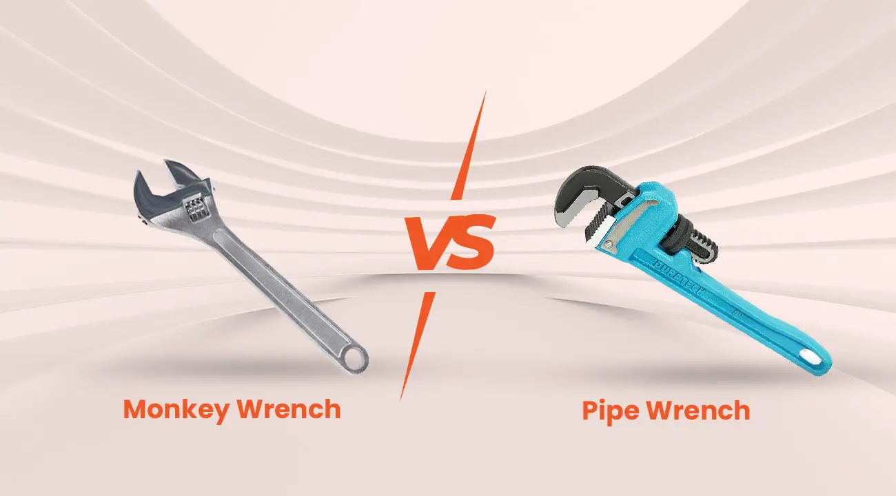 Monkey Wrench vs Pipe Wrench
