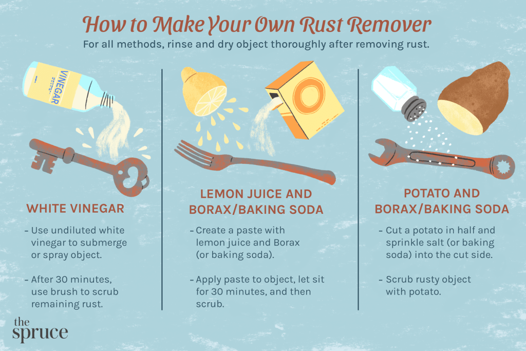 homemade rust remover recipes
